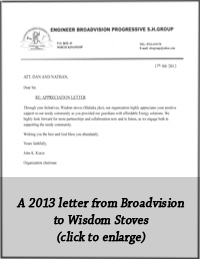 Hope To Live Wisdom Stoves