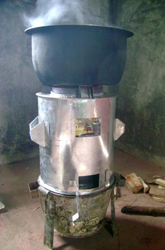 cooking on the Malaika Jiko